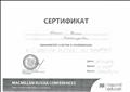 Сертификат участника конференции "ELT UPGRADE: PRACTICEC AND INNOVATIONS", 30 марта 2017 г.